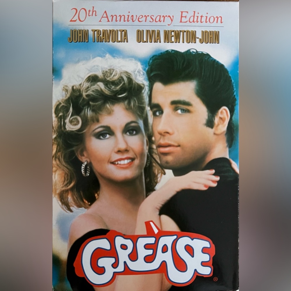 Grease 20th Anniversary Limited Edition VHS - John Travolta & Olivia Newton-John